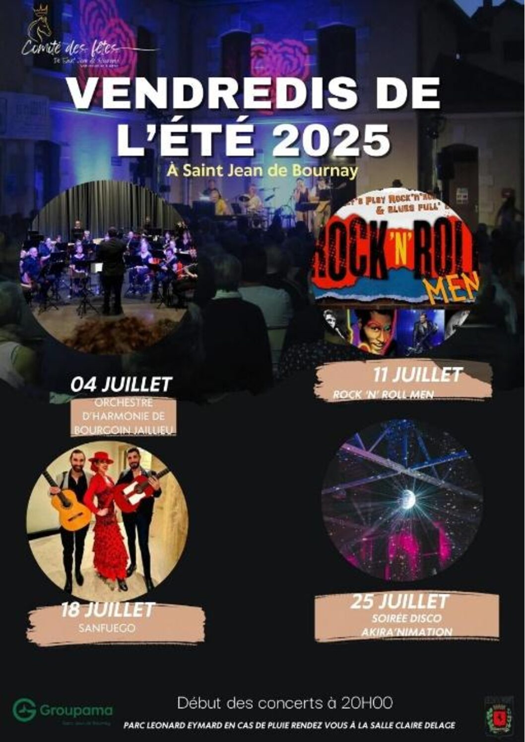 Concert St Jean de Bournay