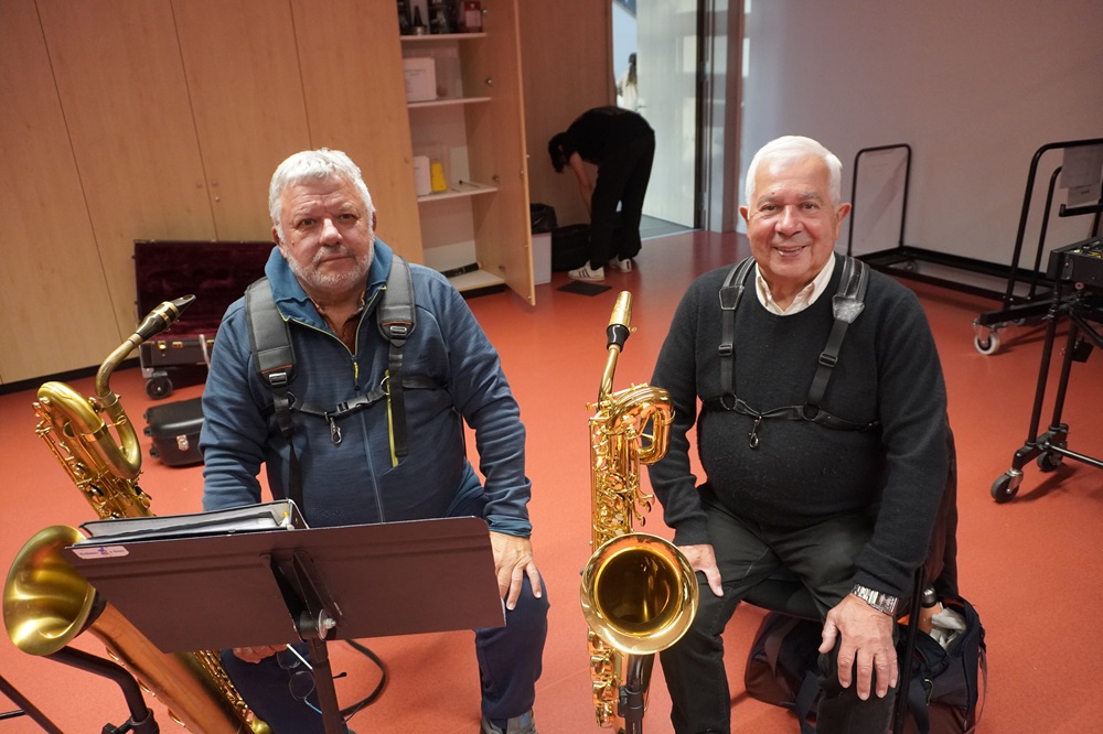 Les saxophones baryton