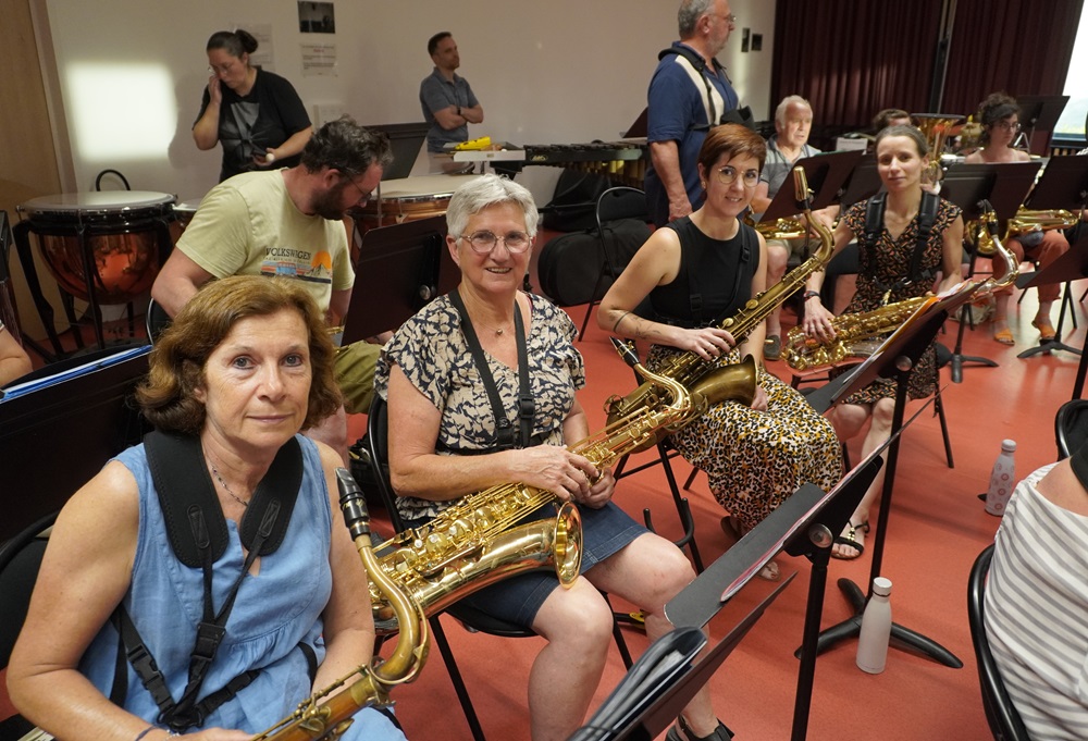Les saxophones ténor